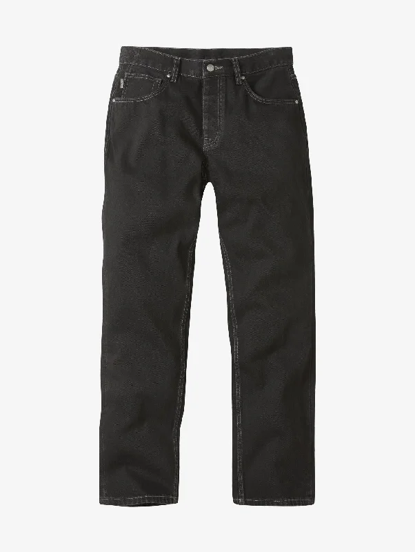 Men's Regular Organic Jean (Black Rinse Wash)