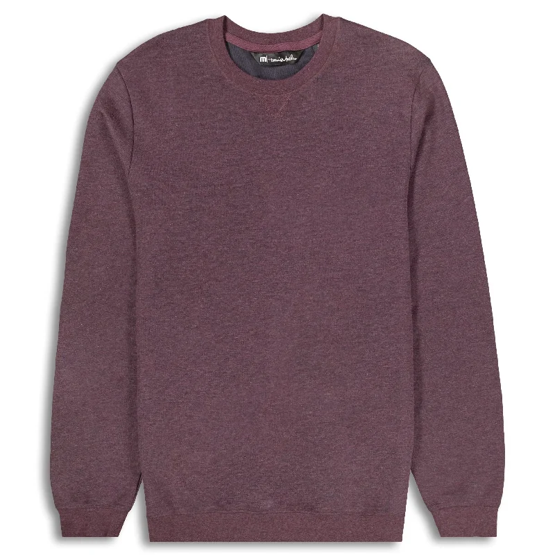 Travis Mathew Fink 2.0 Maroon Crewneck