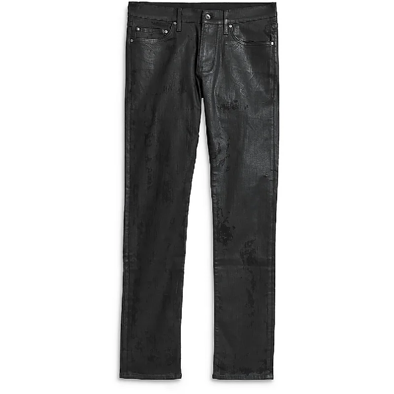 Bootleg By John Varvatos Mens Slim Wax Coated Slim Jeans