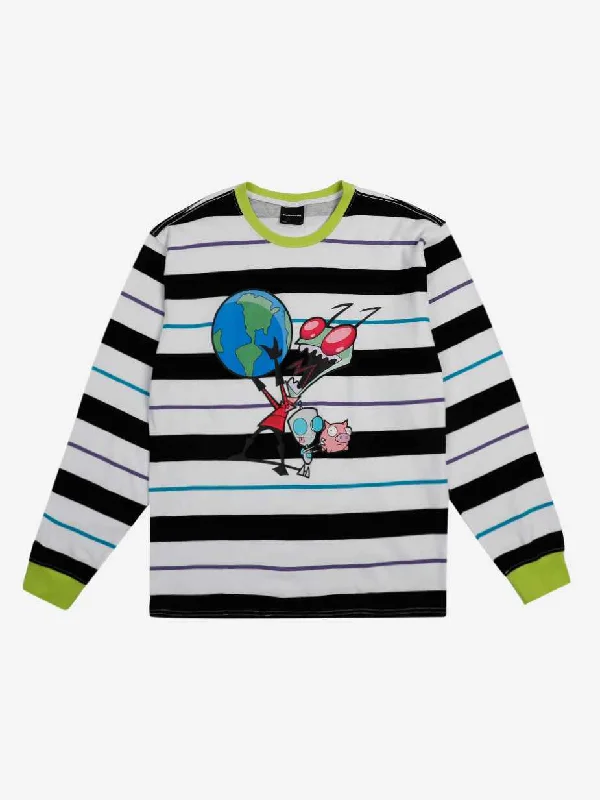 GIR & ZIM STRIPED LONG SLEEVE