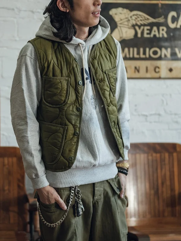 Non Stock Nylon Quilted Military Vest