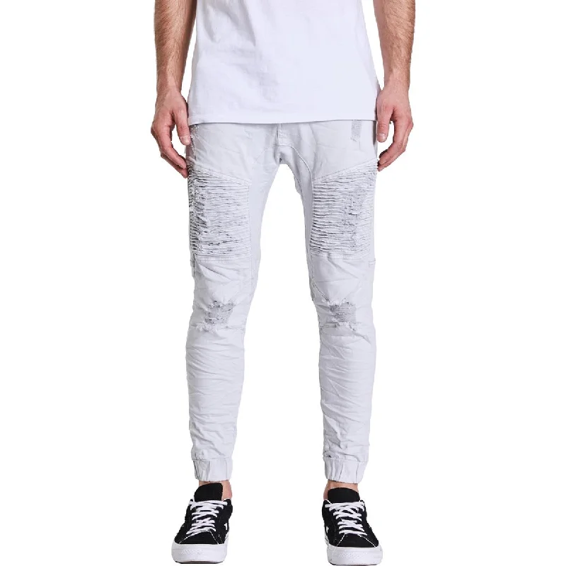 NXP Mens Destroyer Denim Mid-Rise Jogger Jeans