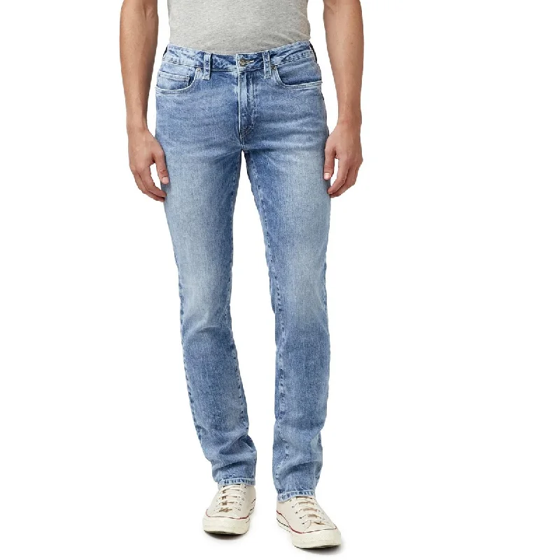 Buffalo David Bitton Mens Mid-Rise Faded Slim Jeans