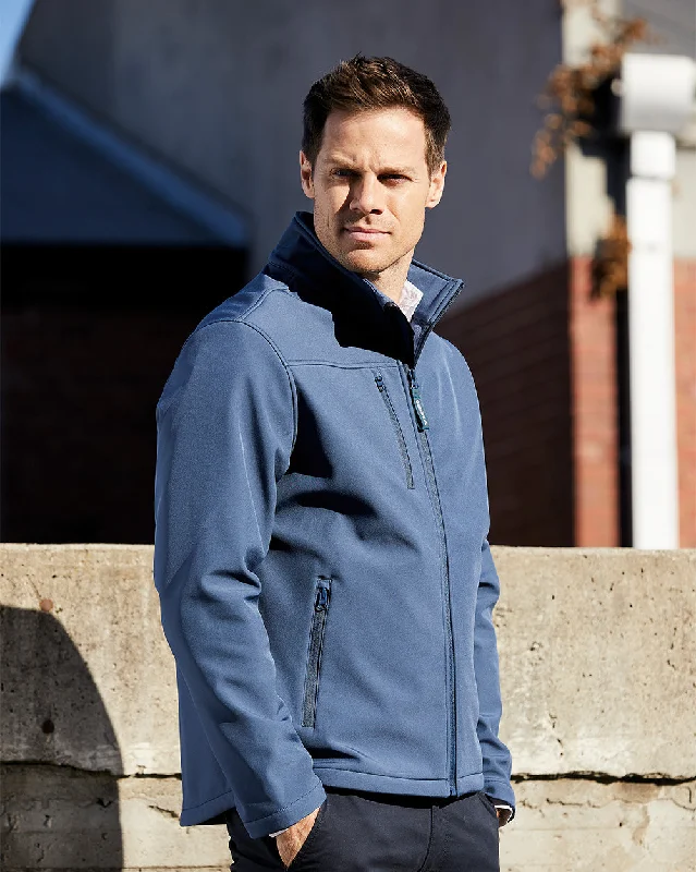 Dunstall Softshell Jacket in Storm Blue