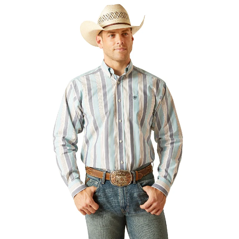 Ariat Pro Series Elliot Blue Classic Fit Shirt