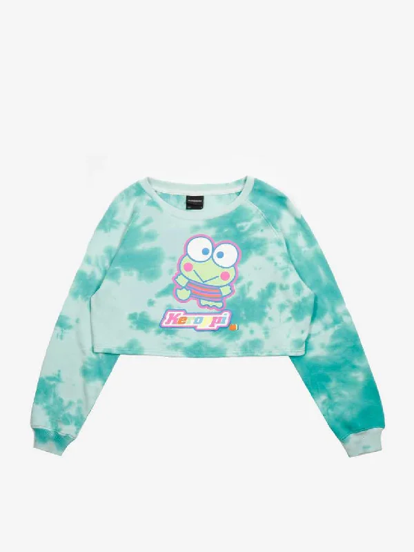 KEROPPI TIE DYE CROPPED SWEATSHIRT