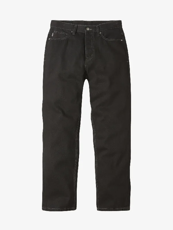 Men's Relaxed Organic Jean (Black Rinse Wash)