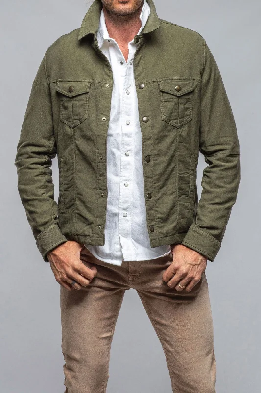 Leland Linen Trucker In Army