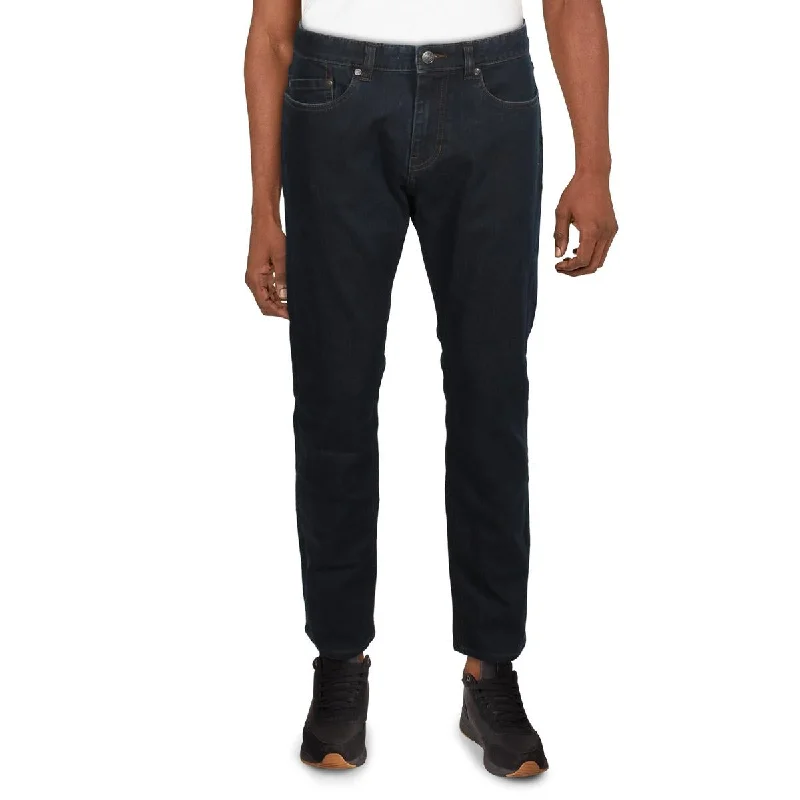 English Factory Mens Kent Denim Mid-Rise Slim Jeans