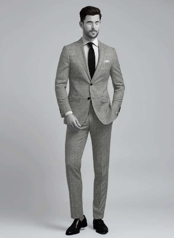 Napolean Classic Glen Wool Suit