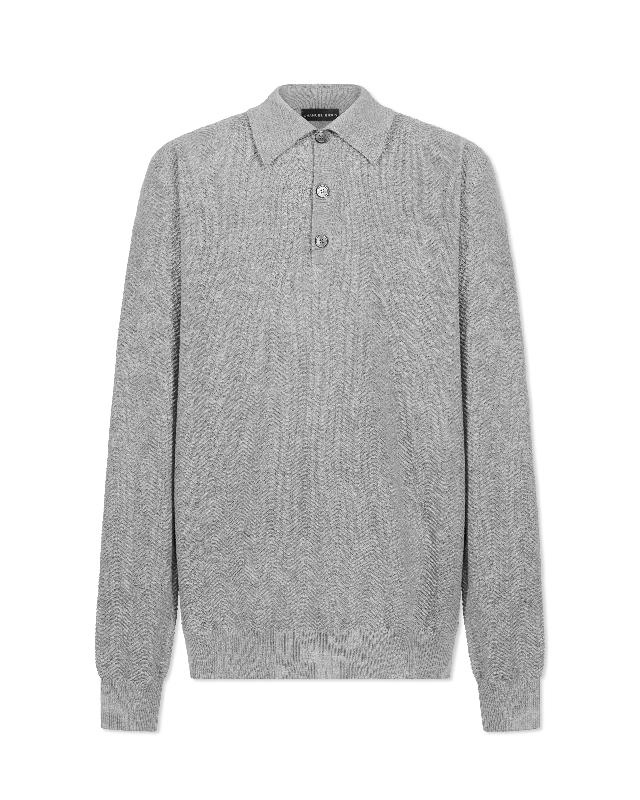 Light Gauge Structured L/S Polo