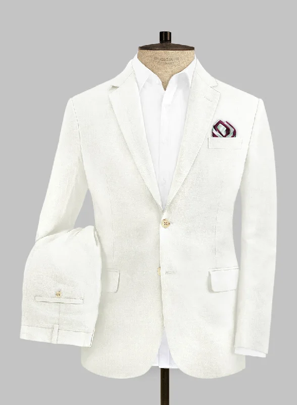 Natural Linen Suit