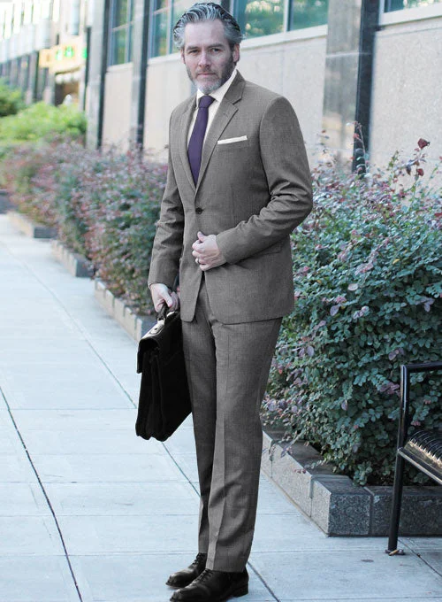 Lanificio Zegna Trofeo Gray Wool Suit