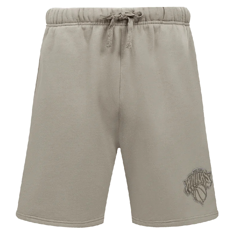 NBA NEW YORK KNICKS NEUTRAL MEN'S SHORT (TAUPE)