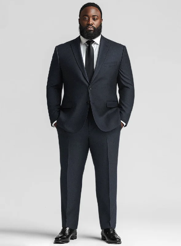 Classic Blue Big and Tall Suit