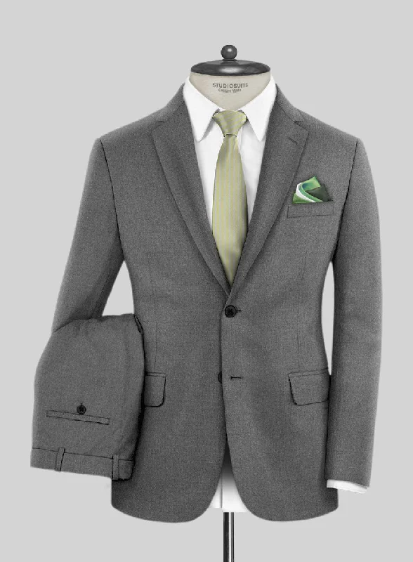 Lanificio Zegna Trofeo Slate Gray Wool Suit