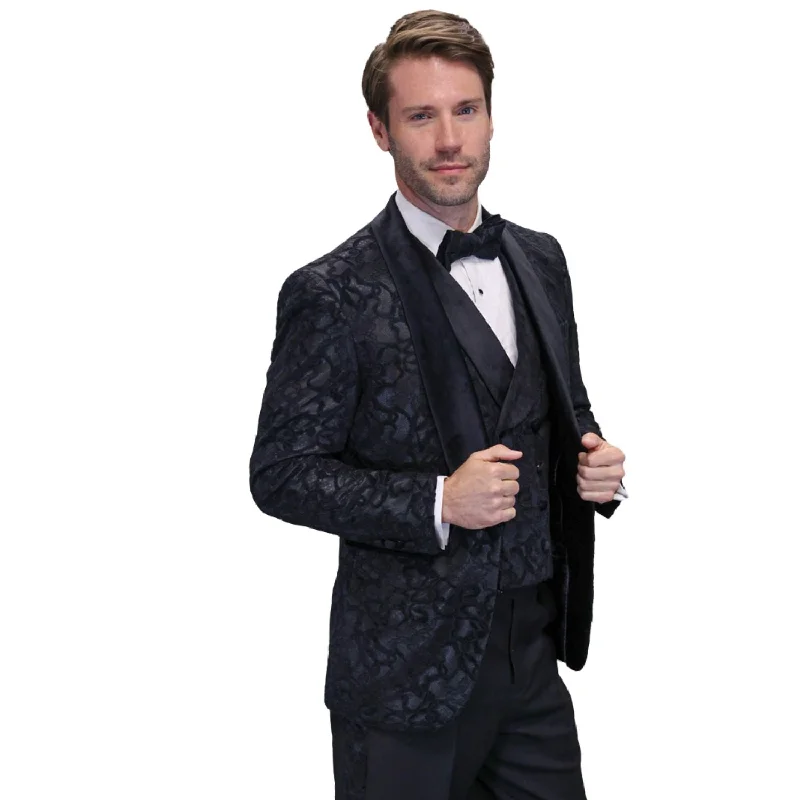 Little Ghost Collection: Men's Black Lace Tuxedo