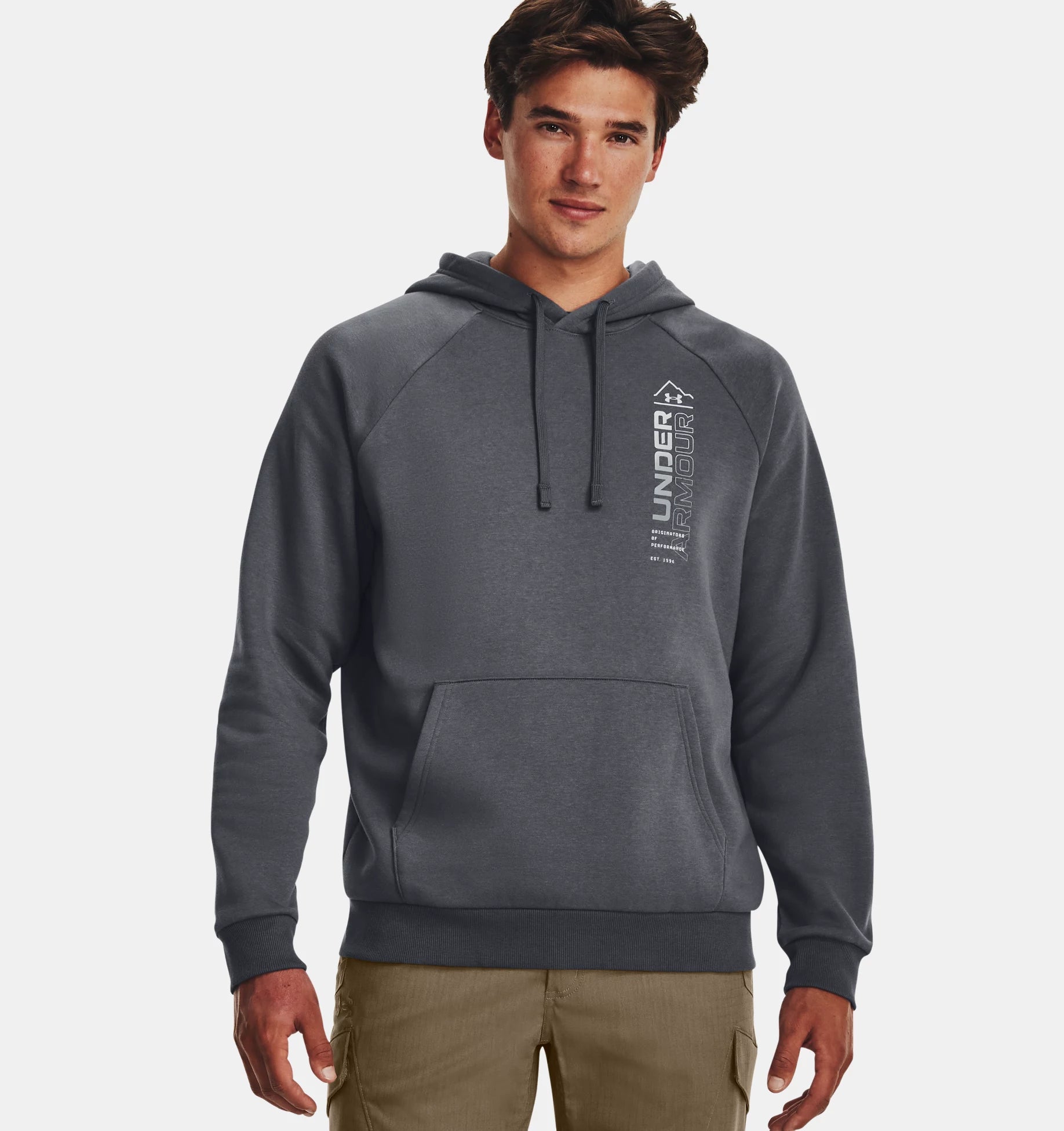 Under Armour Rival Fleece Wordmark Hoodie - 1380261