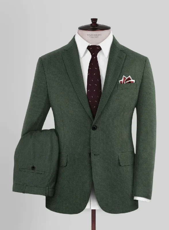 Lanificio Zegna Traveller Green Wool Suit