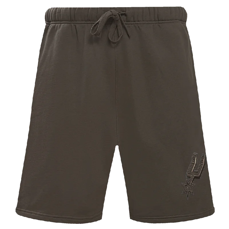 NBA SAN ANTONIO SPURS NEUTRAL MEN'S SHORT (DARK TAUPE)