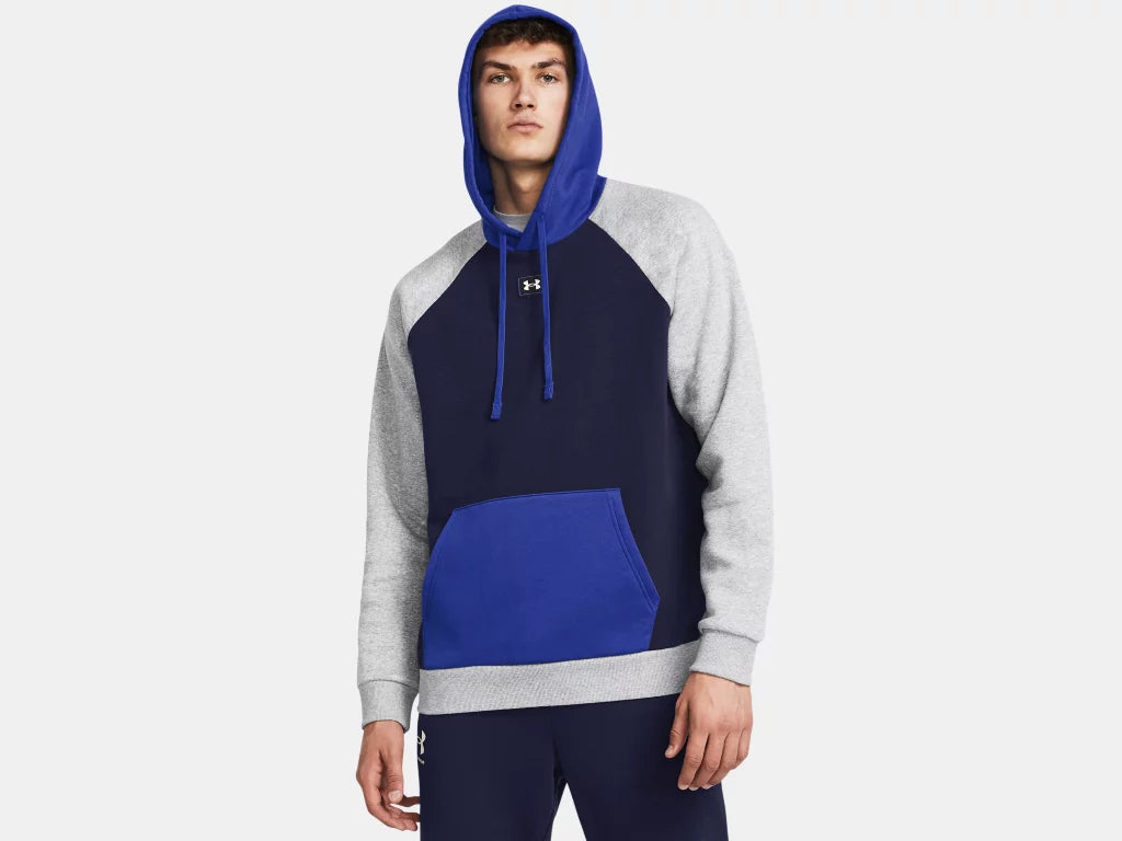 Under Armour Men's Rival Fleece Colorblock Hoodie