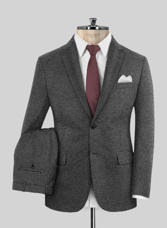 Scabal Tornado Renar Gray Wool Suit