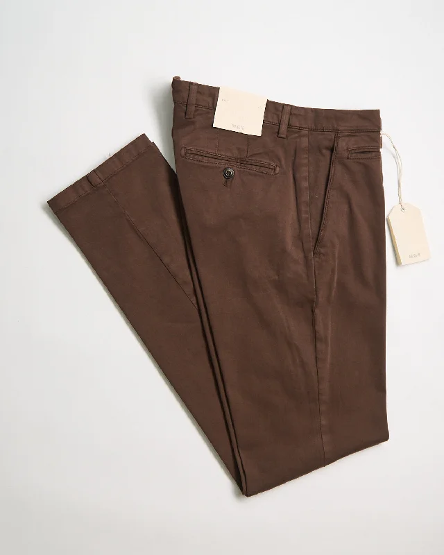 Easy Fit Stretch Brushed Cotton 'All Day' Smart Casual Pants