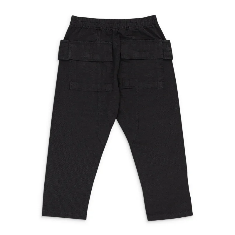 CREATCH CROPPED BLACK MEN'S CARGO PANTS