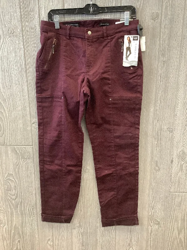 Pants Cargo & Utility By Lee In Red, Size: 8