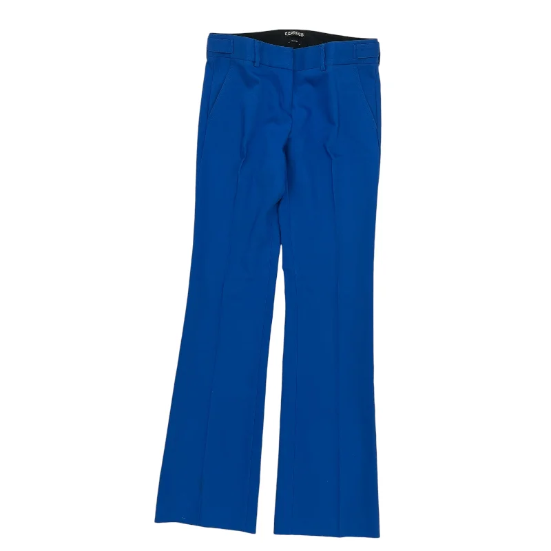 Pants Chinos & Khakis By Express In Blue, Size:0