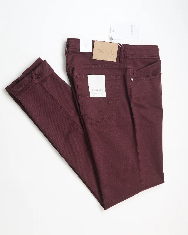 'Rubens' Tailored Fit Stretch Cavalry Twill 5 Pocket Pants