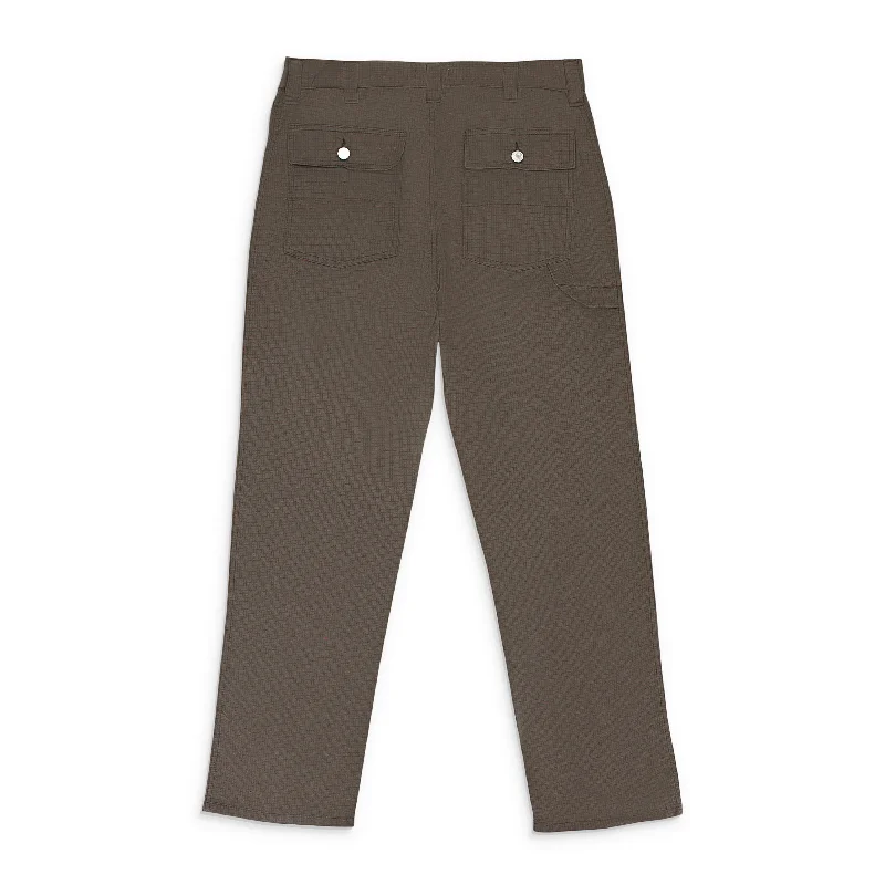 RIPSTOP CONVERTIBLE BROWN CASUAL PANTS