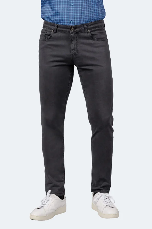 Stone Grey Tencel Pants