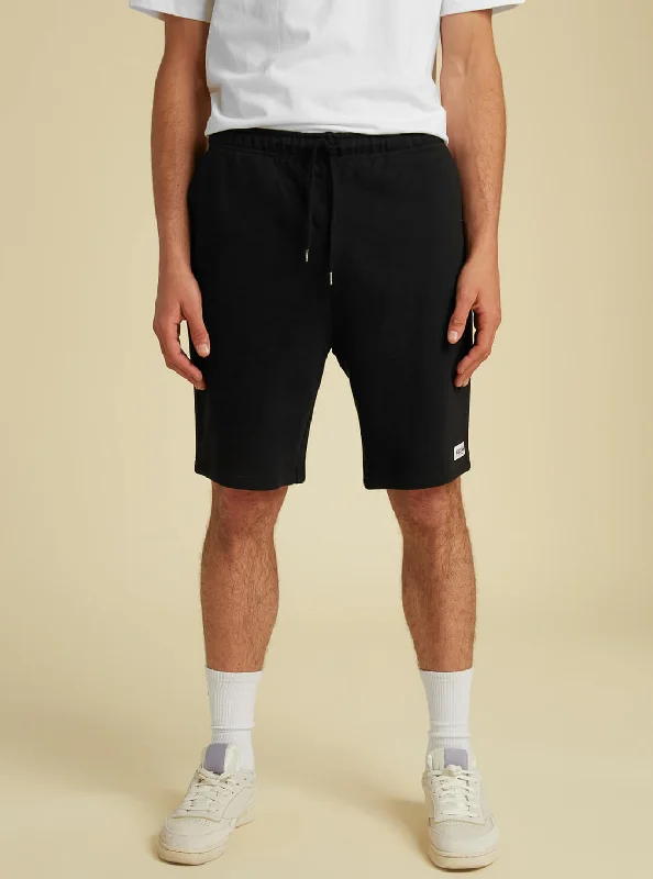 GUESS Originals Black Relaxed Fit Kit Shorts