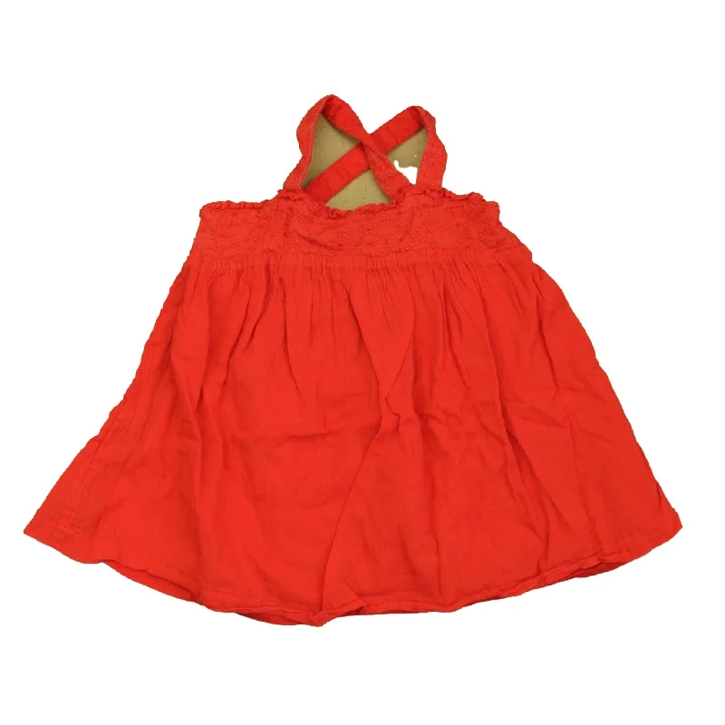 Boden Girls Red Blouse