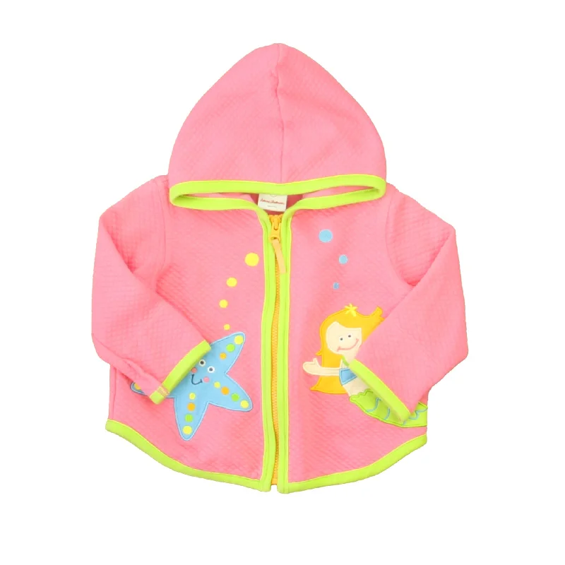 Hanna Andersson Girls Pink Mermaid Hoodie