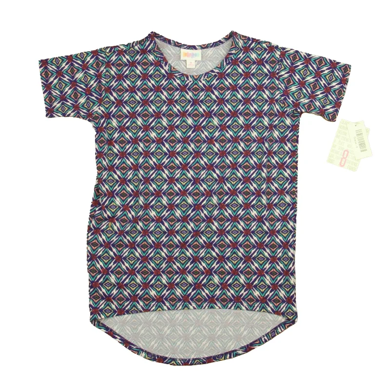 Lularoe Girls Green | Ivory | Purple | Pink Short Sleeve Shirt