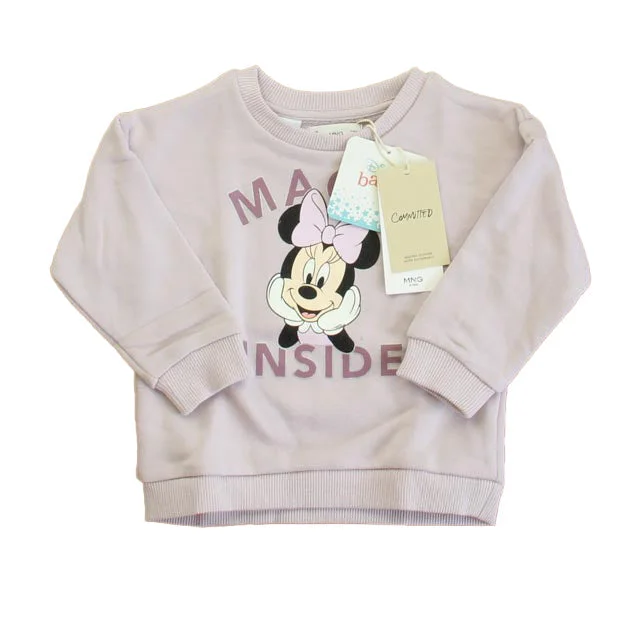 MNG Girls Purple Minnie Long Sleeve Shirt