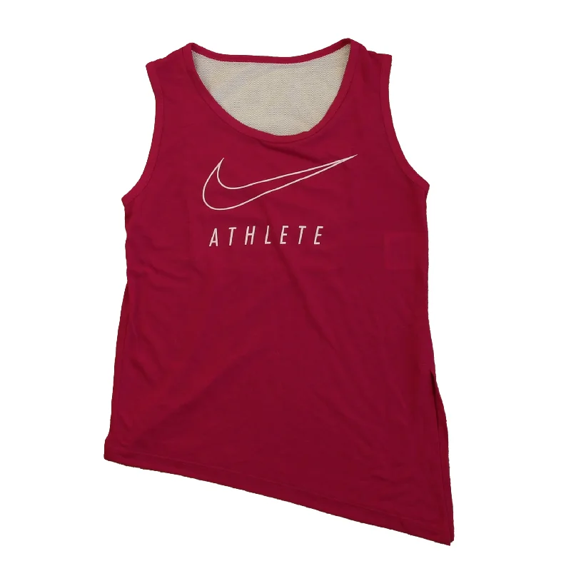 Nike Girls Magenta Athletic Top