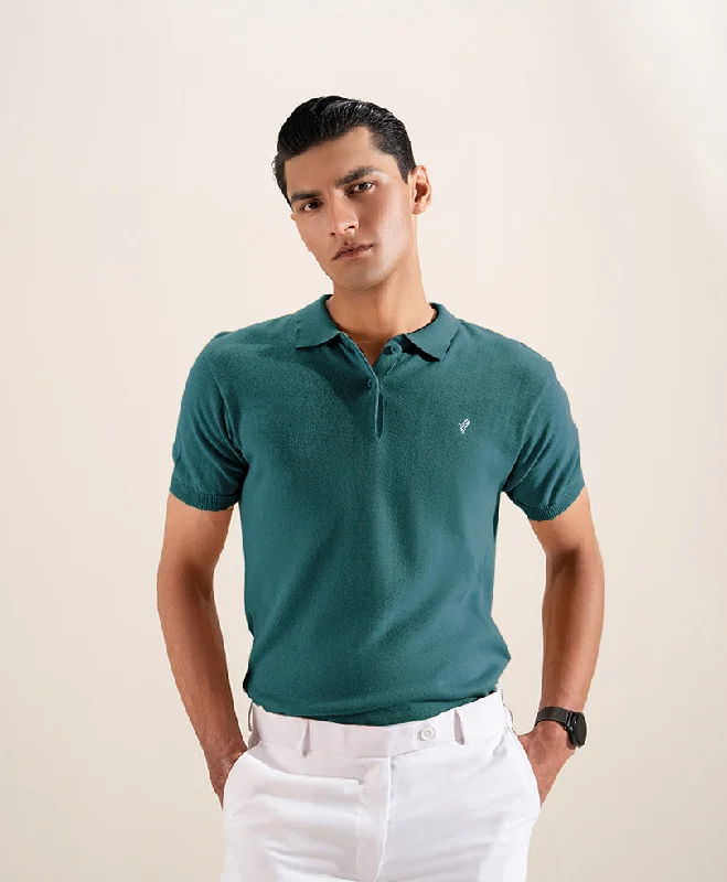 Green Forest Knit POLO